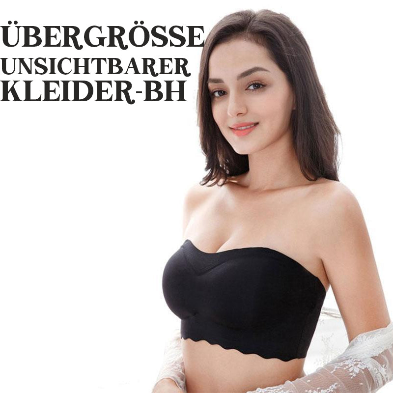 Frauen Sexy trägerloser BH unsichtbare Push-Up-BHs