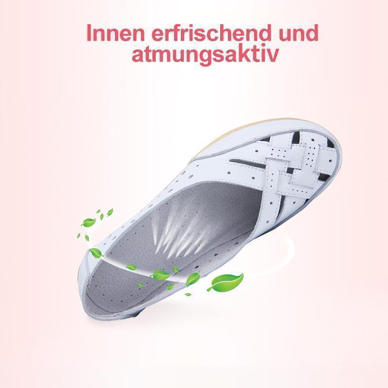 Bequeme und Weiche Damen Lederschuhe - hallohaus