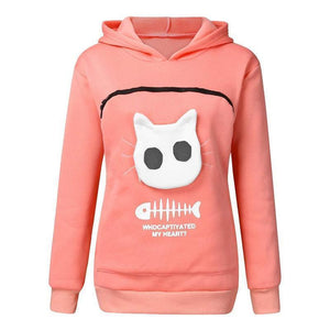 Tiertasche Sweatshirt Hoodie