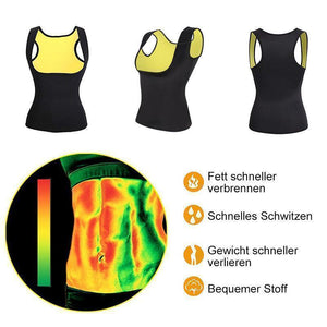 Damen Thermo Schweiß Top Taillenformer - hallohaus