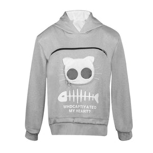 Tiertasche Sweatshirt Hoodie