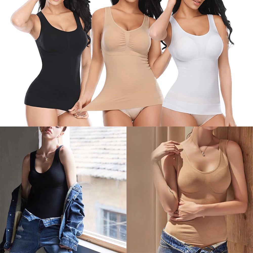 Damen Shapewear Tops mit BH Pad - hallohaus