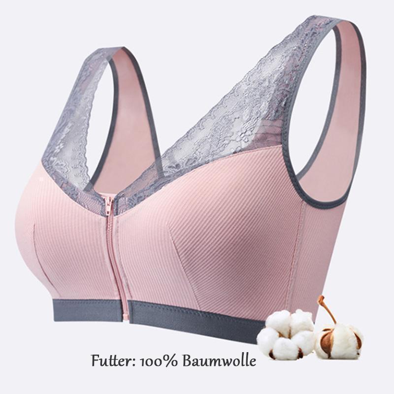 Damen Spitzen Push Up BH Bügelloser Schlafen BH - hallohaus